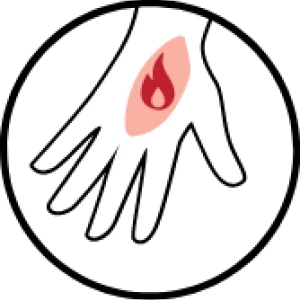 icon-Ustioni/Piccole Scottature