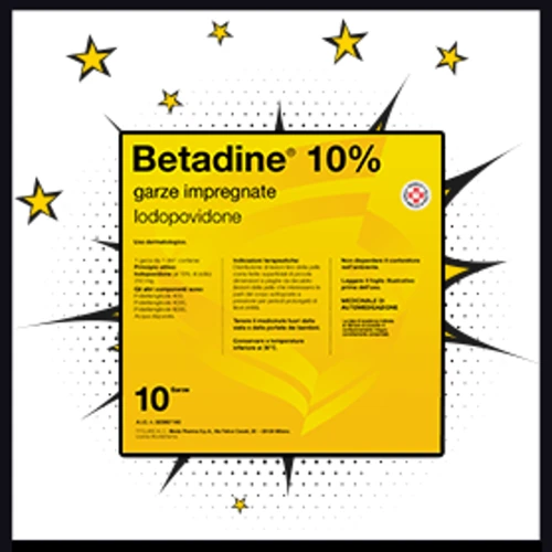 10% GARZE IMPREGNATE