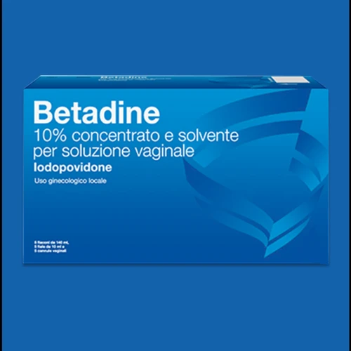 10% CONCENTRATO E SOLVENTE PER SOLUZIONE VAGINALE