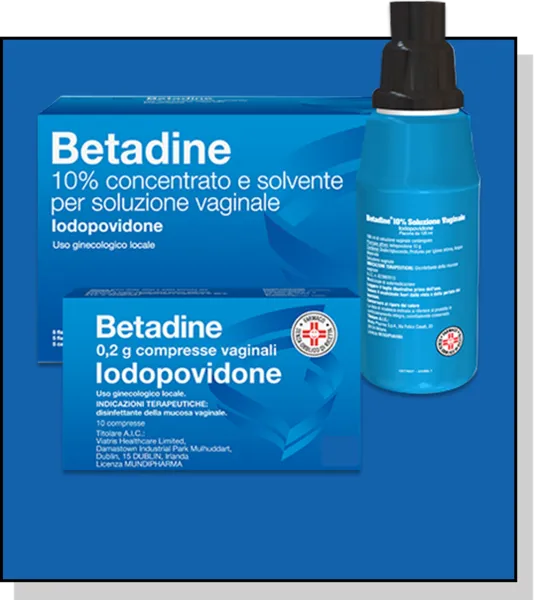 Linea Blu: per la disinfezione della mucosa vaginale
